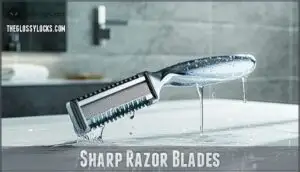 sharp razor blades