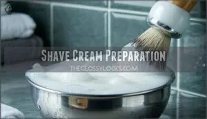 shave cream preparation
