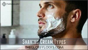shaving cream types