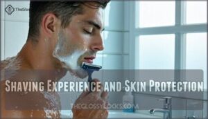 shaving experience and skin protection