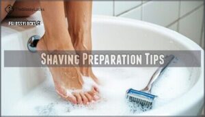 shaving preparation tips