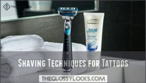 shaving techniques for tattoos
