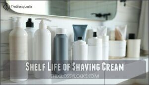 shelf life of shaving cream
