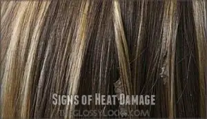 signs of heat damage
