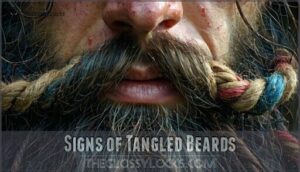 signs of tangled beards