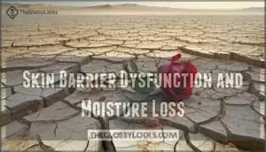skin barrier dysfunction and moisture loss