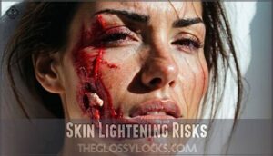 skin lightening risks