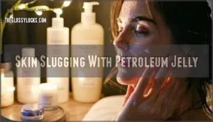 skin slugging with petroleum jelly