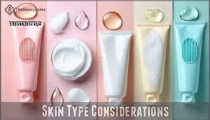 skin type considerations skin type considerations