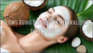 slows aging process by neutralizing free radicals