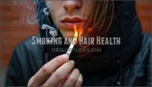 smoking and hair health