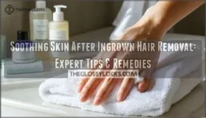 soothing skin after ingrown hair removal