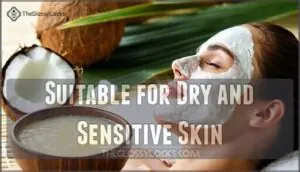 suitable for dry and sensitive skin suitable for dry and sensitive skin