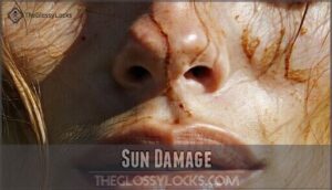 sun damage