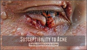 susceptibility to acne