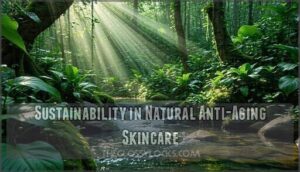 sustainability in natural anti-aging skincare