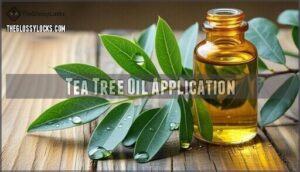 tea tree oil application