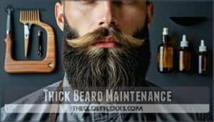 thick beard maintenance