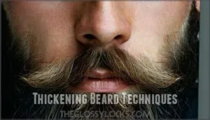 thickening beard techniques