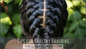 tips for healthy braiding
