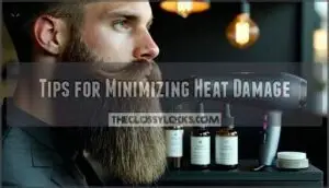 tips for minimizing heat damage