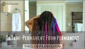 to semi-permanent from permanent