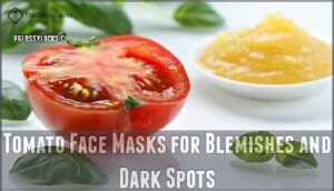 tomato face masks for blemishes and dark spots