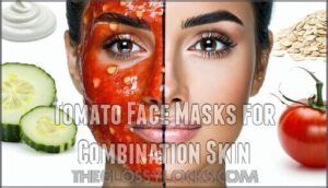 tomato face masks for combination skin
