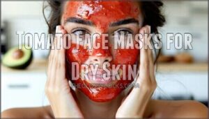 tomato face masks for dry skin