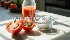 tomato juice and epsom salt