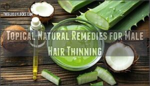 topical natural remedies for male hair thinning