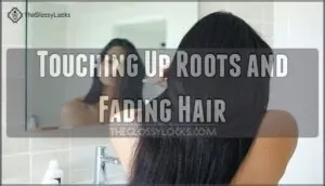 touching up roots and fading hair touching up roots and fading hair