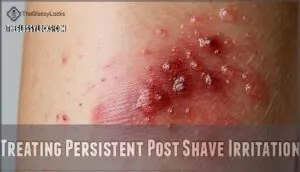 treating persistent post shave irritation treating persistent post shave irritation