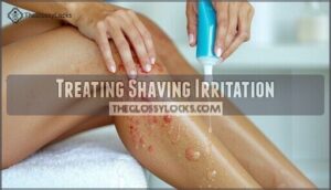 treating shaving irritation