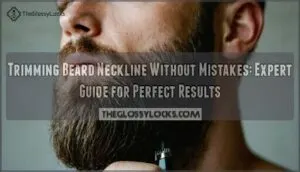 trimming beard neckline without mistakes