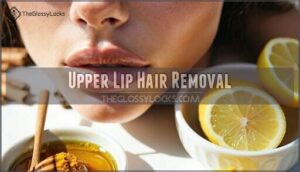 upper lip hair removal