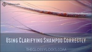using clarifying shampoo correctly
