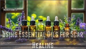 using essential oils for scar healing
