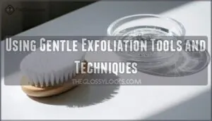using gentle exfoliation tools and techniques using gentle exfoliation tools and techniques