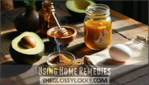 using home remedies