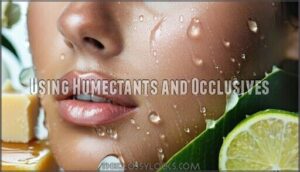 using humectants and occlusives