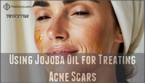 using jojoba oil for treating acne scars