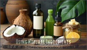 using natural ingredients