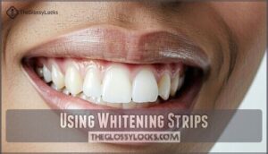 using whitening strips