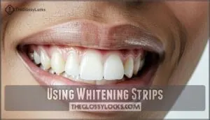 using whitening strips