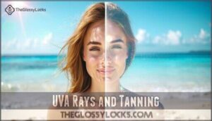 uva rays and tanning