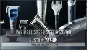 variable speed settings and customization