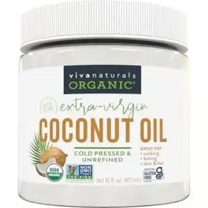 Viva Naturals Organic Coconut Oil B00DS842HS