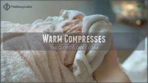 warm compresses