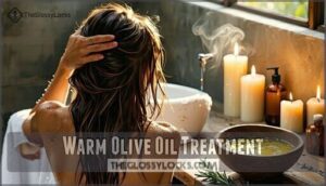 warm olive oil treatment